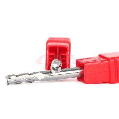 3 Flute Aluminum End Mill Bits 1/8" 4mm Solid Carbide Square End Mill For 7075 Aluminum
