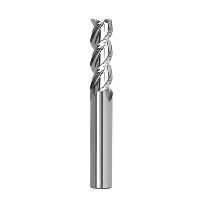 CNC Three Flute End Mill Flat End Mill Bit 3/8" 10mm 1/32" 1/8"