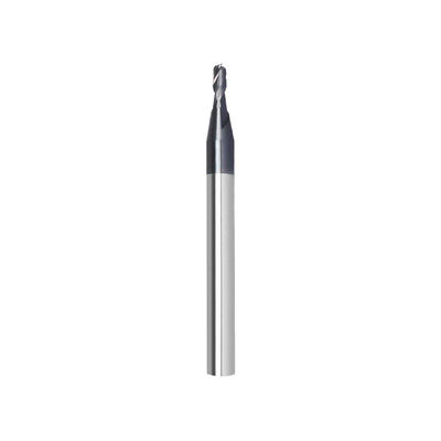 1/8" 1/16" 2mm Solid Carbide End Mill 2 Flute Side Milling Cutter General Purpose HRC50