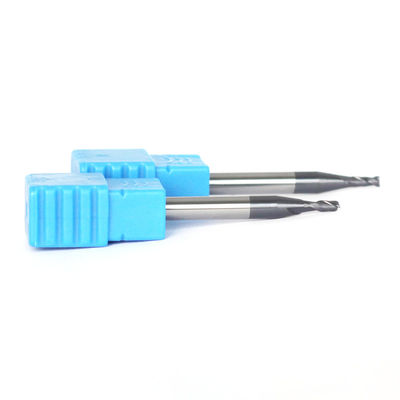 1/8" 1/16" 2mm Solid Carbide End Mill 2 Flute Side Milling Cutter General Purpose HRC50