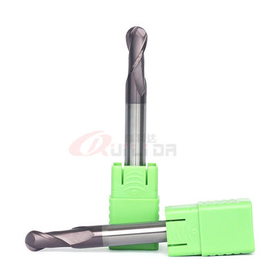 3/4" 3/32" 3/8" Ball Nose End Mill For Engraving Silicon Dioxide Titanium Nitride Coating