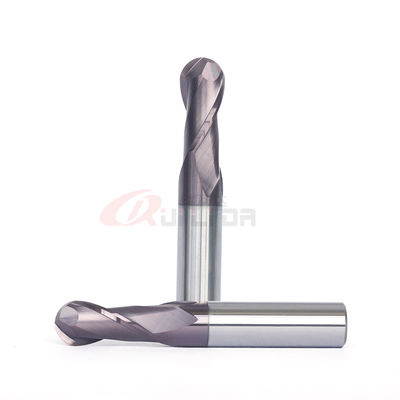 1/8" 1/2 Ball Nose End Mill Cutter 12mm Carbide End Mill Bits For Aluminum