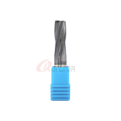 3/16" 13/32" 5/8" Roughing End Mill For Stainless Steel Fine Pitch HRC60 4 Flutes