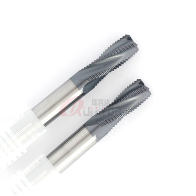 5/16" 8mm 4 Flute Roughing End Mill Aluminum HRC60 Fine Pitch For Stainless Steel