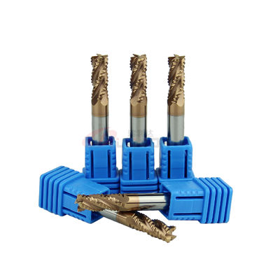 8mm 1/4" 5/16 Roughing End Mills For Steel HRC55