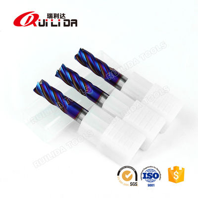 0.118" 3/32 Inch 3mm Hardened Steel End Mills With Corner Radius Cutter 1/4 Shank