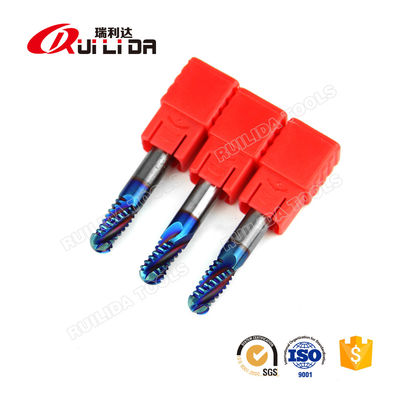 Diameter Custom End Mills Four 4 Flute Roughing End Mill Ball Nose Solid Milling Cutter
