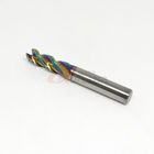 3Fl Carbide End Mills For Aluminum 8mm End Mill Cutting Angle 40 Degree