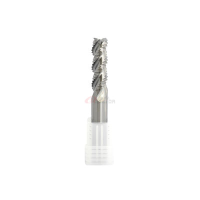 13/32" 3/4" 3/8" Carbide Roughing End Mill For 6061 Aluminum 10mm Extra Long