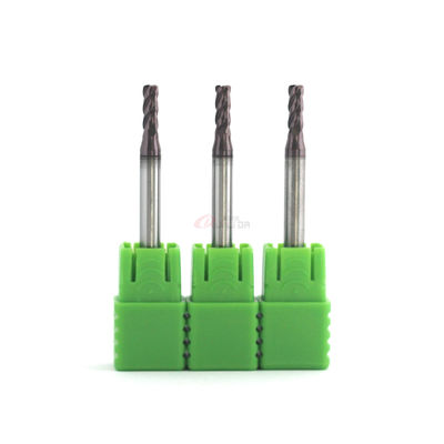 1mm 4mm 1/2" 1/8 Inch Corner Radius End Mill And Cutter Standard
