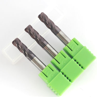 2mm 3mm 1/16" CNC End Mill 5/16" Radius Mill Bit HRC60 4 Flute RLD Tools