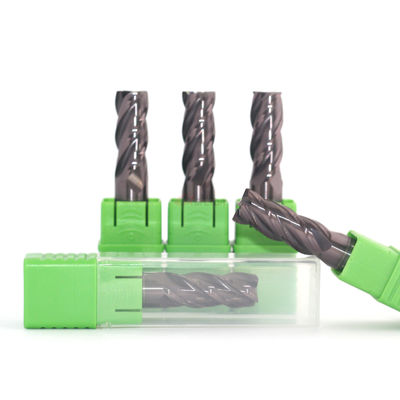4 Flutes Corner Radius Cutter Solid Carbide Corner Rounding End Mill HRC60