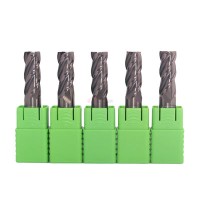 4 Flutes Corner Radius Cutter Solid Carbide Corner Rounding End Mill HRC60