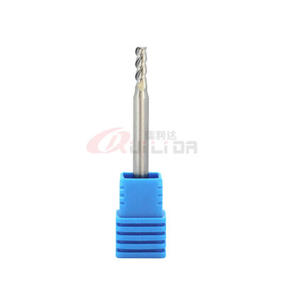 Hss 3 Flute End Mill For Aluminum Corner Radius Endmills  HRC50