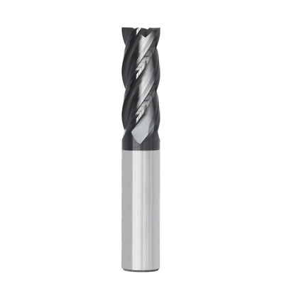 1/2" 1/4 Inch 4 Flute Solid Carbide End Mill Cutter Square End Mill Bits AlTiN Coating