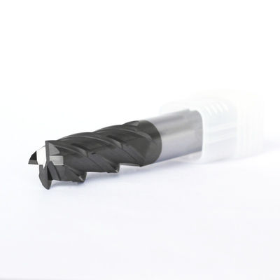 1/2" 1/4 Inch 4 Flute Solid Carbide End Mill Cutter Square End Mill Bits AlTiN Coating