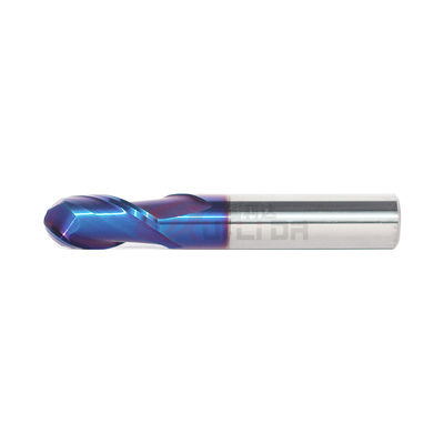 2 Flutes Ball Nose End Mill Hrc65 1/4" 6mm For Heated Die Steel