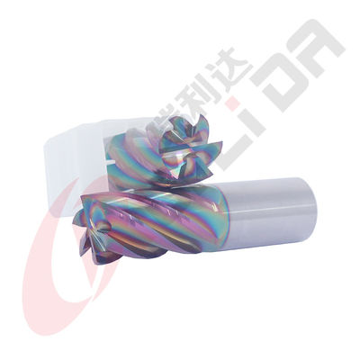 DLC Coating 6 Flute End Mill 25mm 1