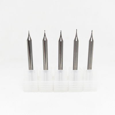 1fl Carbide Micro End Mill Cutters For Aluminum Jewelry Uncoated 30degree