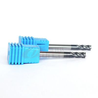 1/2" 3/8" 1/4" 4 Flute Carbide End Mill Hrc 55 35 Degree Helix