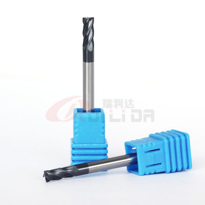 1/2" 3/8" 1/4" 4 Flute Carbide End Mill Hrc 55 35 Degree Helix