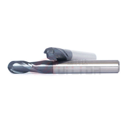 3/16" Imperial Milling Cutters 5mm 6mm Ball Nose End Mill For Aluminum 2 Flute