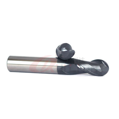 12mm 1/2" Imperial Milling Cutters For Steel Ball Nose Mill Bit Tool 2 Flute