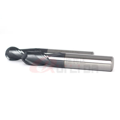 12mm Spherical Ball Nose End Mills For Steel Two Flutes 24mm