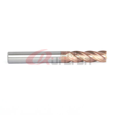 4 Flutes Single Flute Carbide End Mill 6mm 1/4" 1/8" HRC55