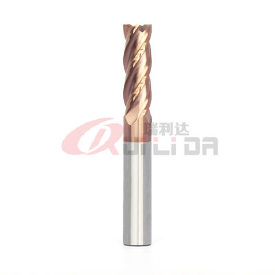 9/64" 9/32" 8mm 3/4 Solid Carbide End Mill For Aluminum HRC55 4 Flute