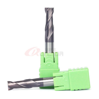 6mm 5/16" 1/4" 2 Flute Carbide End Mill For Hardened Steel HRC60