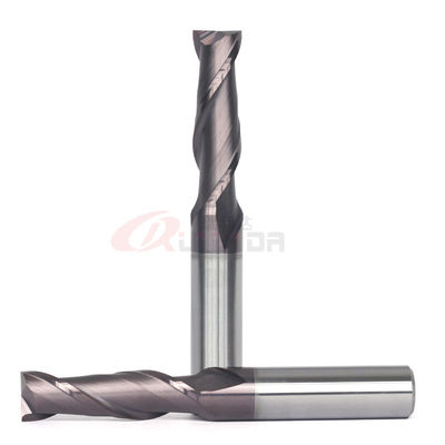 6mm 3/4" 1/2 Inch 2 Flute End Mill For Stainless Steel Tatinium Cutting End Mills