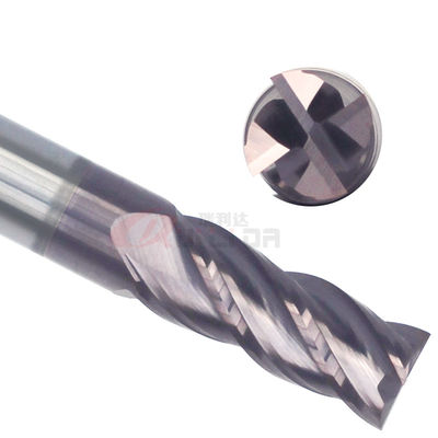 3/4" 5/16" 4 Flute End Mill Cutter 8mm Four Flute End Mill Cutting Tool