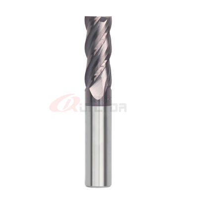 12mm 1/2" 4 Flute Carbide End Mill For Stainless Steel Variable Helix