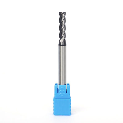 3/8" 5mm 3/16" 4 Flute Carbide End Mill For Titanium Extra Long 75mm