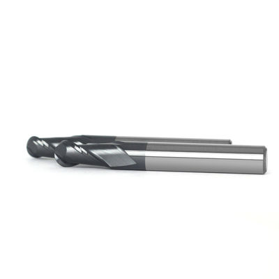 6mm 8mm 10 Mm Ball Nose End Mill Hss For General Use 2fl 35 Degree Helix