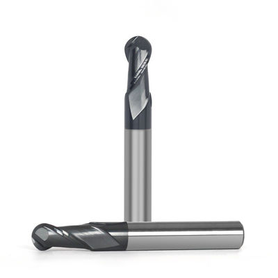 6mm 8mm 10 Mm Ball Nose End Mill Hss For General Use 2fl 35 Degree Helix