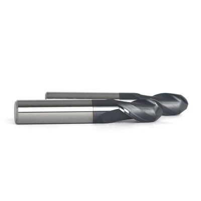 12mm Spherical Ball Nose End Mills For Steel Two Flutes 24mm