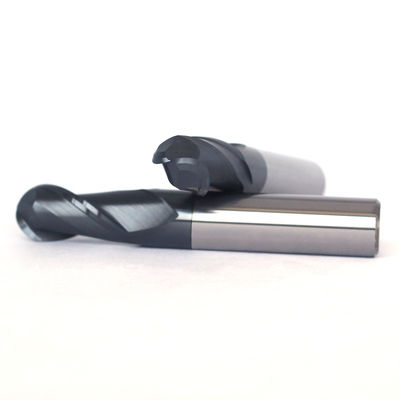 12mm Spherical Ball Nose End Mills For Steel Two Flutes 24mm