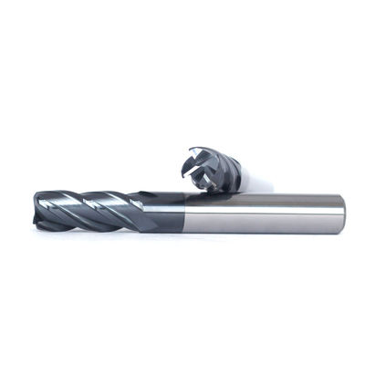 1/2" 3/8" Bull Nose End Mill Metric HRC50 4 Flutes
