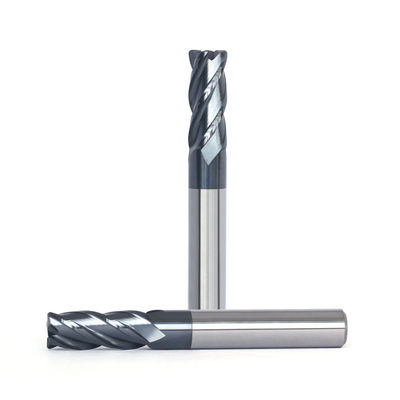 1/2" 3/8" Bull Nose End Mill Metric HRC50 4 Flutes