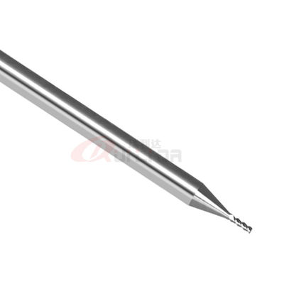 1/4 X 4 Oal  1/2" 3 Flute Carbide End Mill For Aluminum 1mm Polished