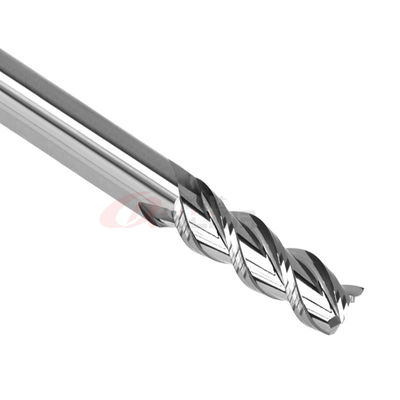 CNC Three Flute End Mill Flat End Mill Bit 3/8" 10mm 1/32" 1/8"