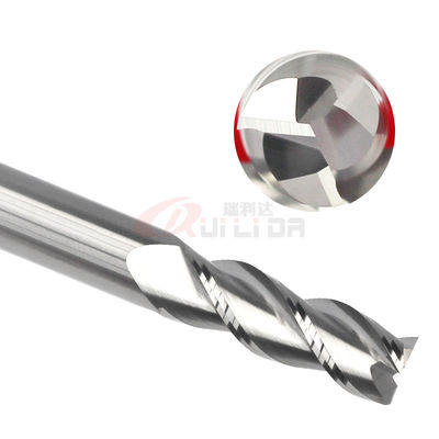 3 Flute 3/8 End Mill For Aluminum 10mm 40 Degree