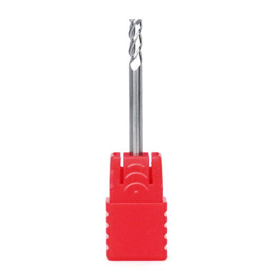 1/4 3 Flute End Mill 1/8" 1/16" 3mm Aluminum Cutting End Mill Cutter Parallel Shank