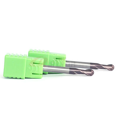 1/2" 1/4" 1/8 Inch Carbide Ball Nose End Mill For 304 Stainless 4mm