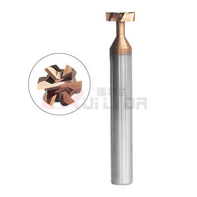 6 Flute End Mill Cutter Carbide T Slot Milling Cutter Custom Carbide End Mills