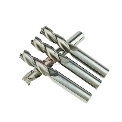 Metric End Mill 3 Flute Carbide Roughing End Mills For Wood CNC Milling Cutter