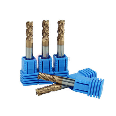 8mm 1/4" 5/16 Roughing End Mills For Steel HRC55
