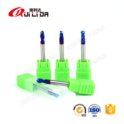 4mm 1/8 Inch Ball Nose Router Bit Hrc65 End Mills For Hardened Steel